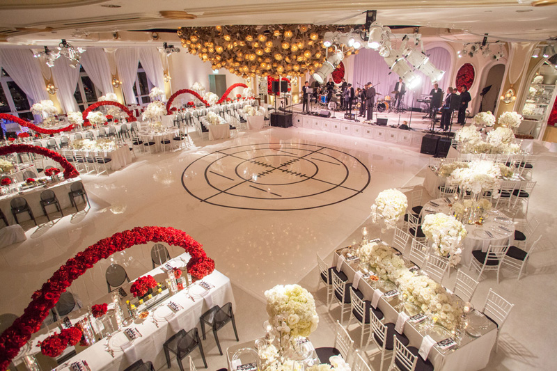 Shawna Yamamoto Floral Design | Mission Impossible Mitzvah at the Beverly Hills Hotel | Red and White _ (3).jpg