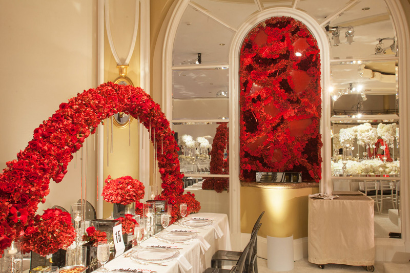 Shawna Yamamoto Floral Design | Mission Impossible Mitzvah at the Beverly Hills Hotel | Red and White _ (6).jpg