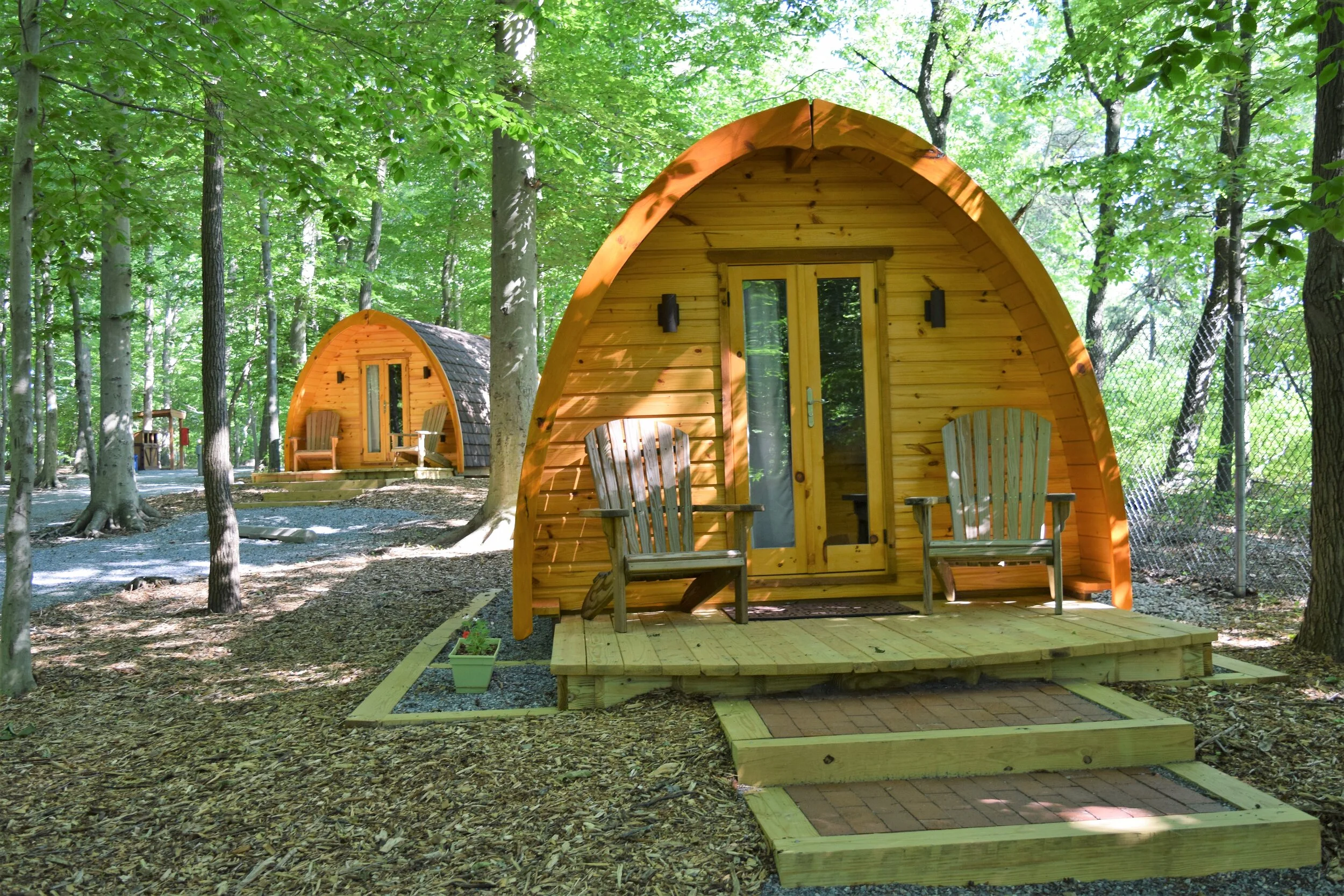Cherry Hill Park Glamping Pods Camping Near Washington, DC