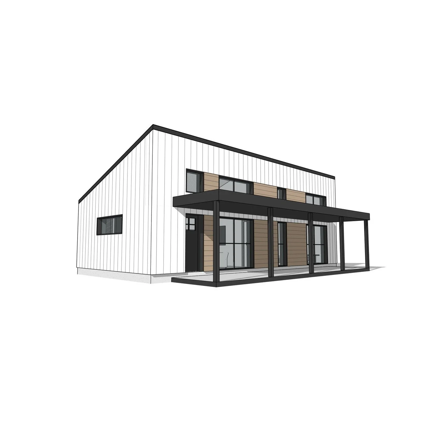 1 Storey Residence. 

#residence #porch #slabongrade #modern #contemporary #metal #wood #perspective #revit #architecture #aja #adamjodoinarchitectural #design