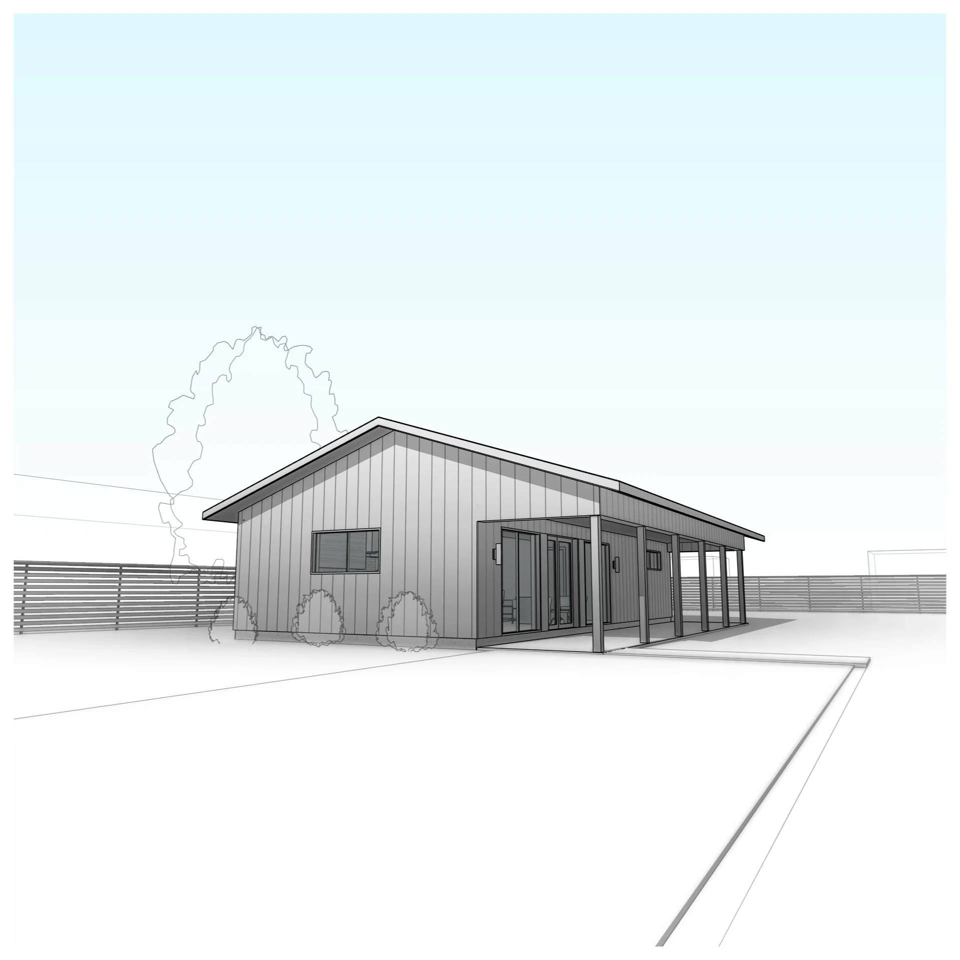 1 Storey Residence.

#residence #slabongrade #modern #contemporary #metal #wood #perspective #revit #architecture #aja #adamjodoinarchitectural #design