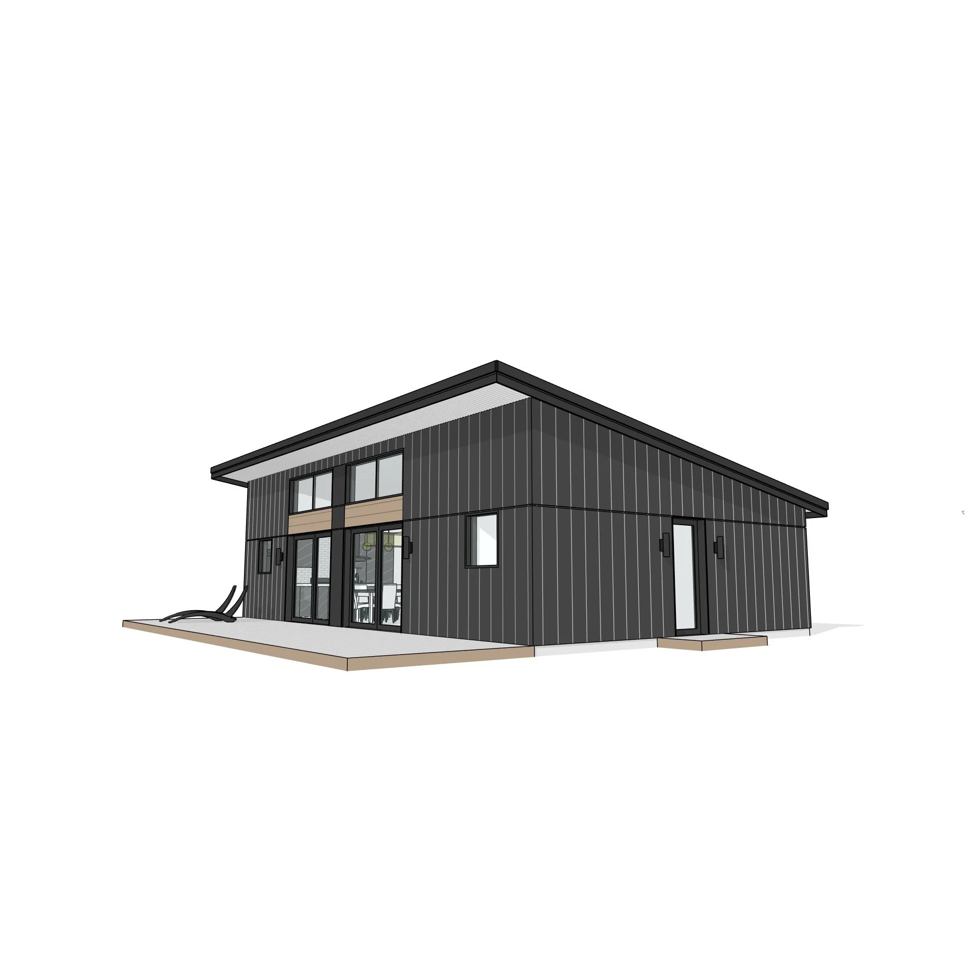 1 Storey Residence.

#residence #slabongrade #modern #contemporary #metal #wood #perspective #revit #architecture #aja #adamjodoinarchitectural #design