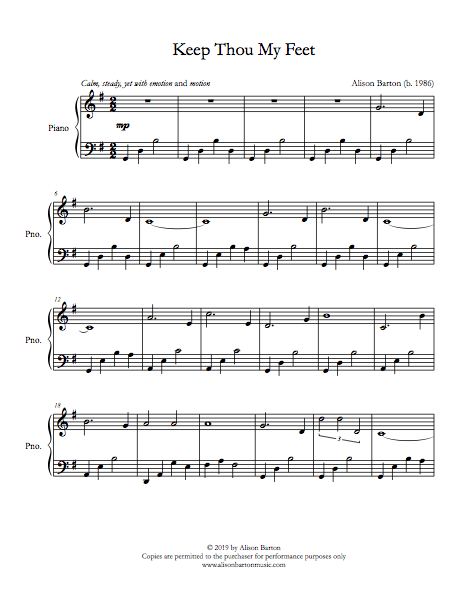 KeepThouMyFeet(1stPage).png