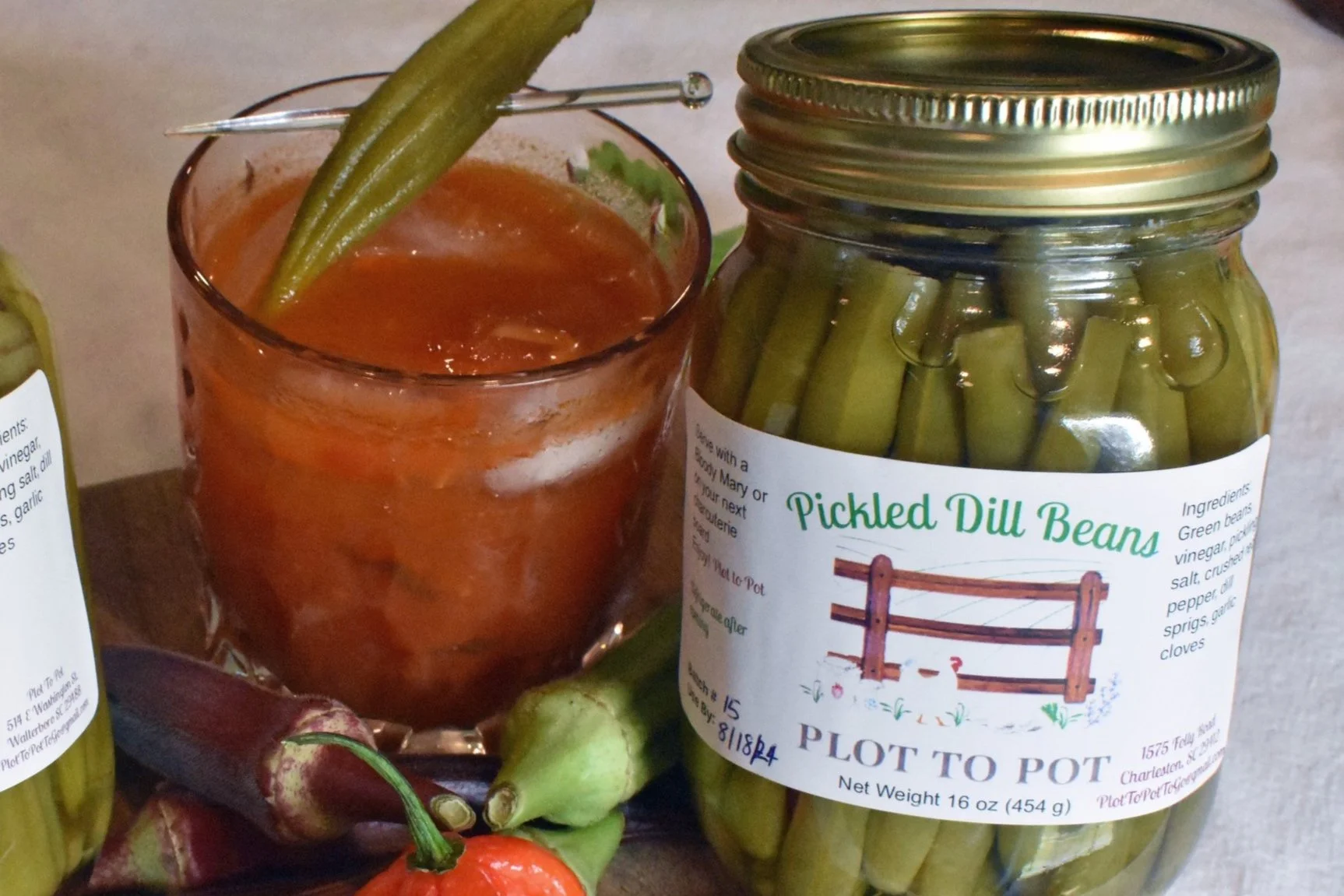 Pickled Dill Beans