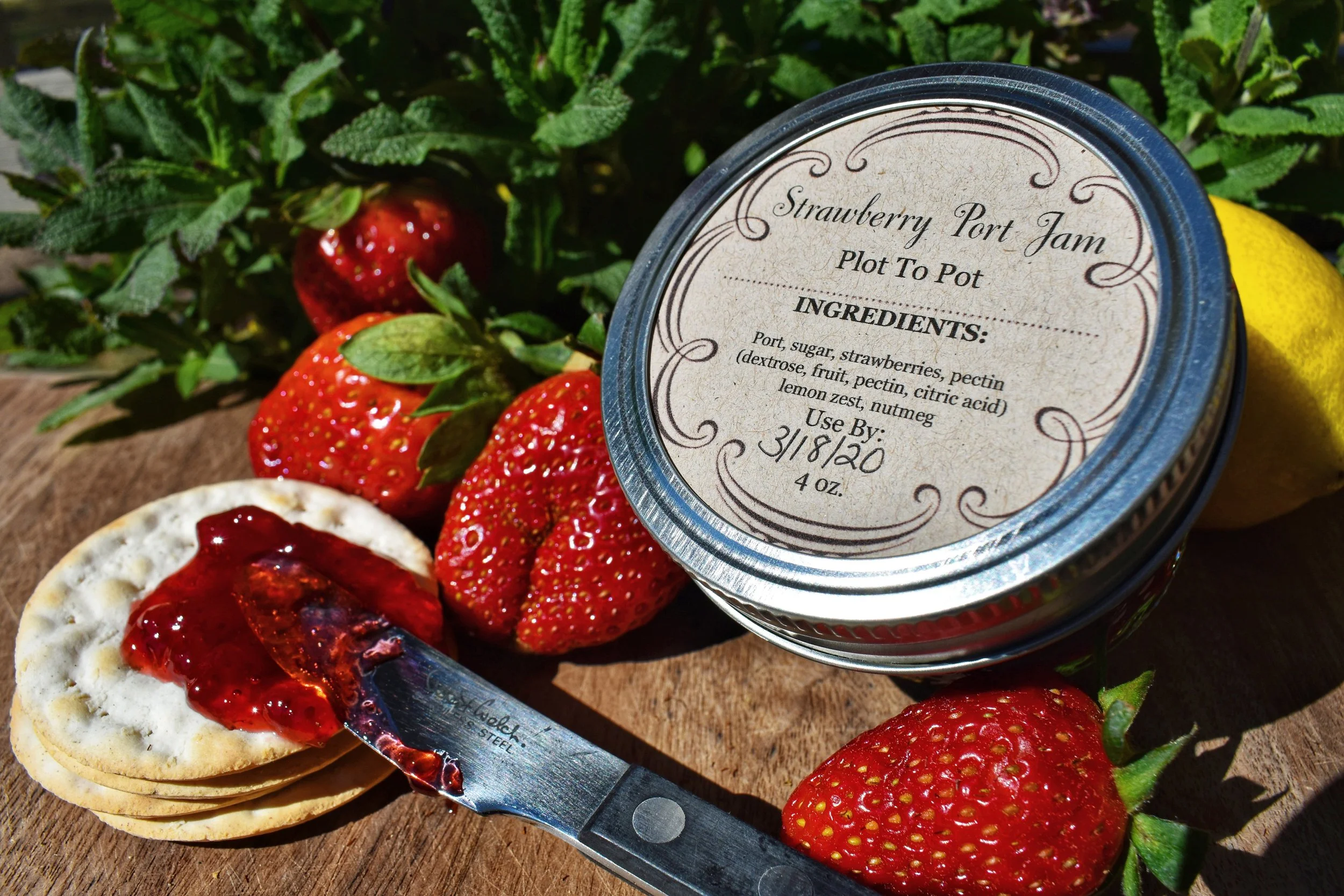 Strawberry Port Jam