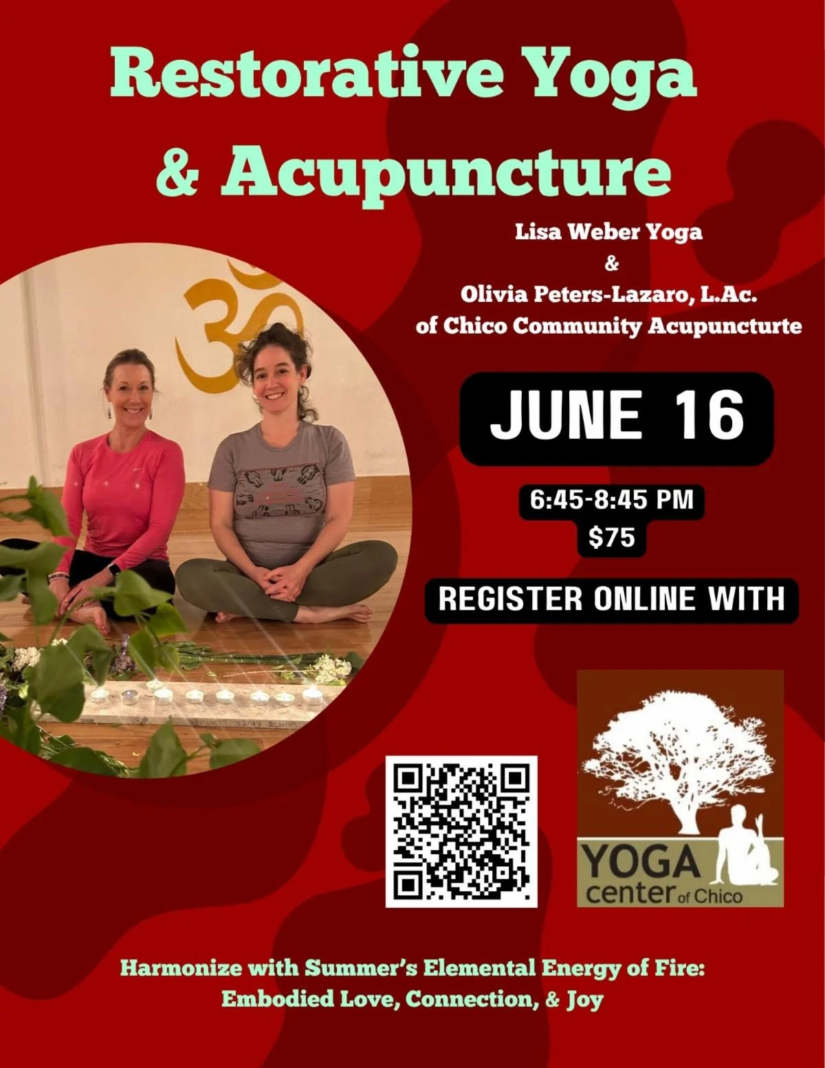 Restorative Yoga &amp; Acupuncture 