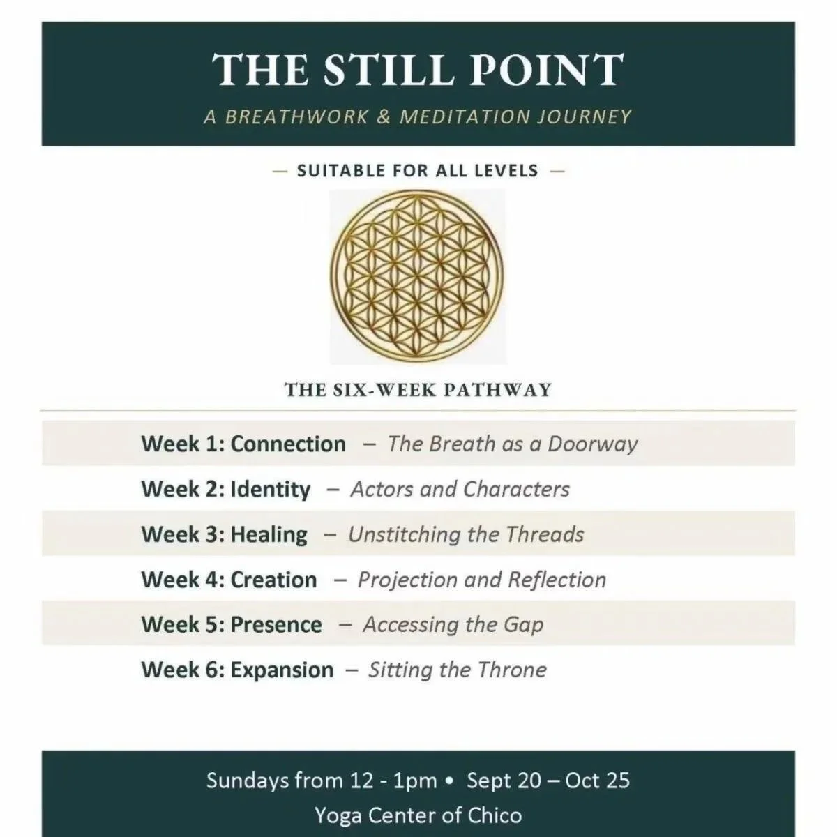 The Still Point - A Breathwork &amp; Meditation Journey