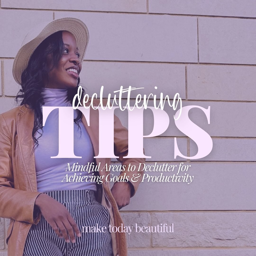 You can become more productive by eliminating your distractions and clutter in your life.

Decluttering and eliminating distractions has been big for me in my current season.

I&rsquo;ve been finding myself distracted more and needing to eliminate ce