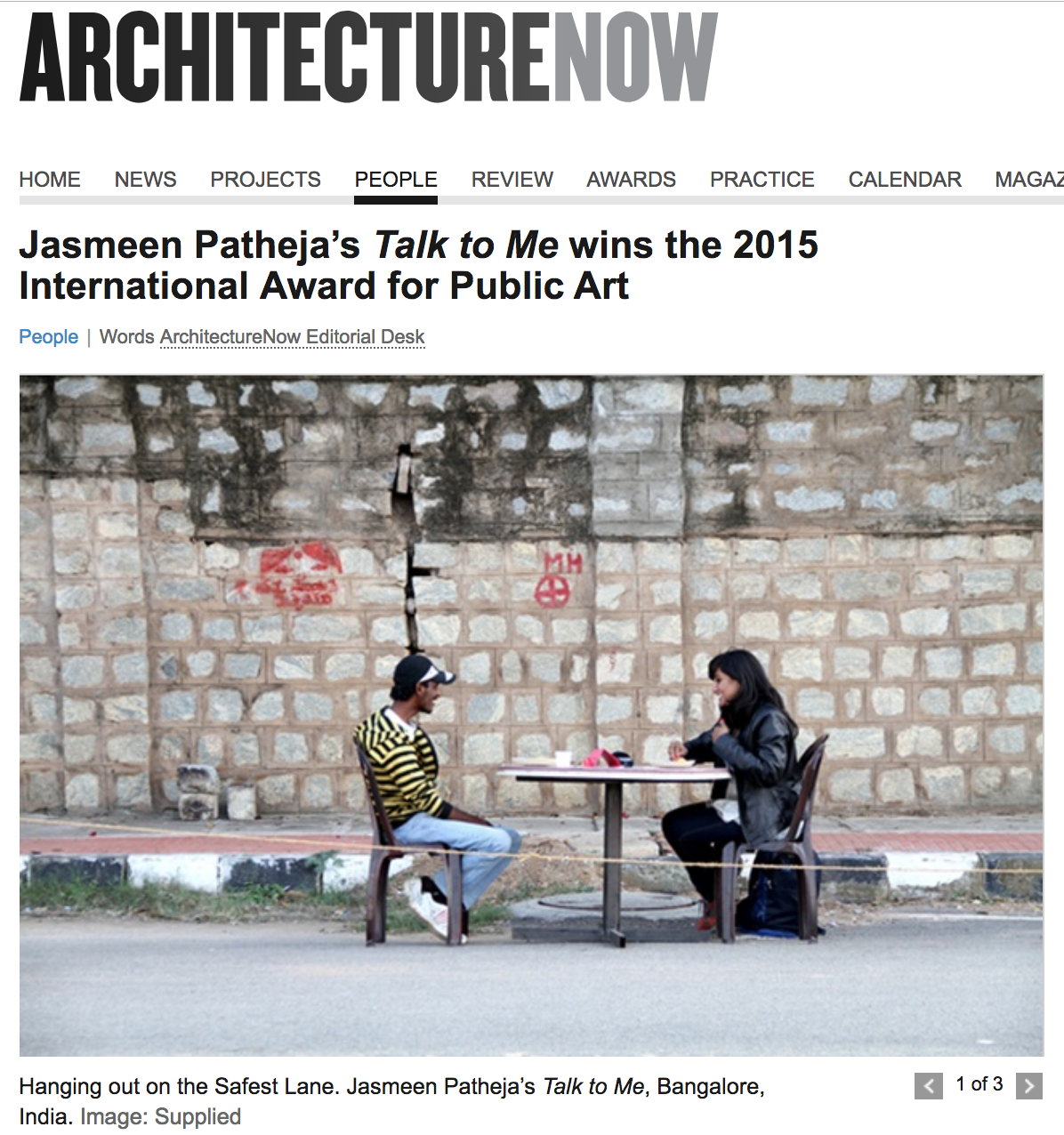 Architecture Now, 2015