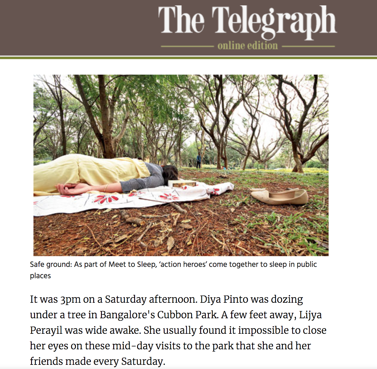 The Telegraph, 2015