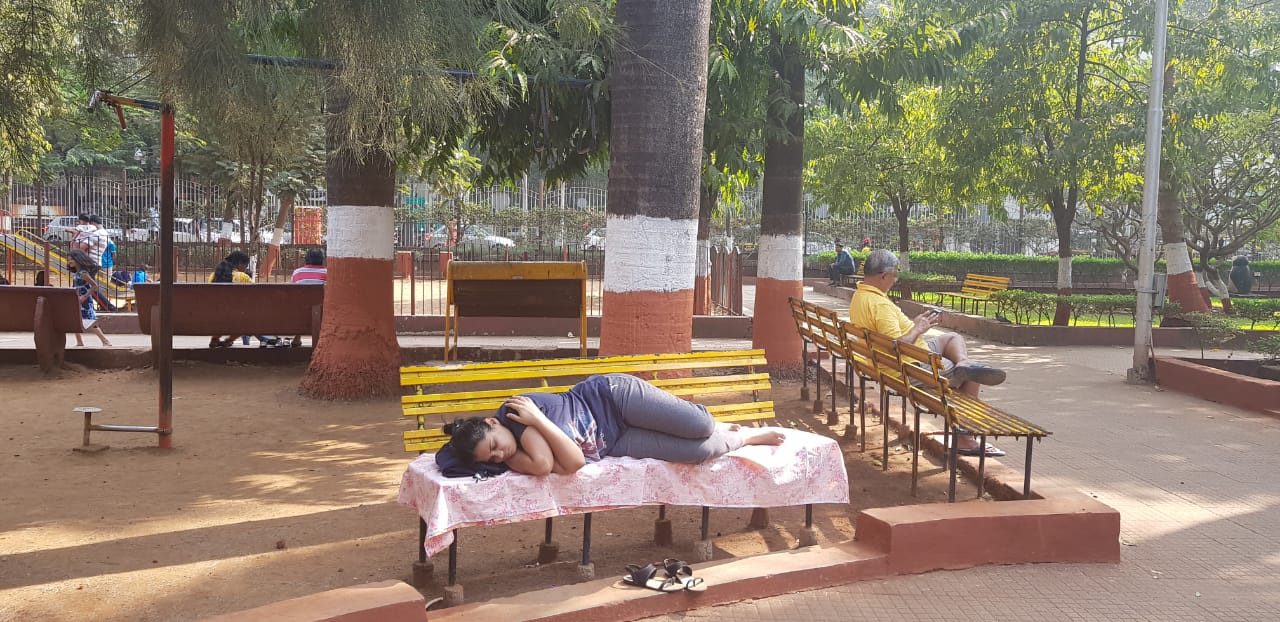 Meet To Sleep 2018, Mumbai , Why Loiter , Diamond Gardens, Chembur . Credit: Sameera Khan and Shilpa Phadke