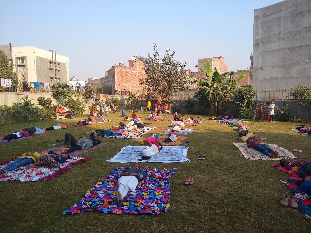 Meet To Sleep 2018, Delhi , Plan India, AV Baliga Trust in association with One Billion Rising Delhi