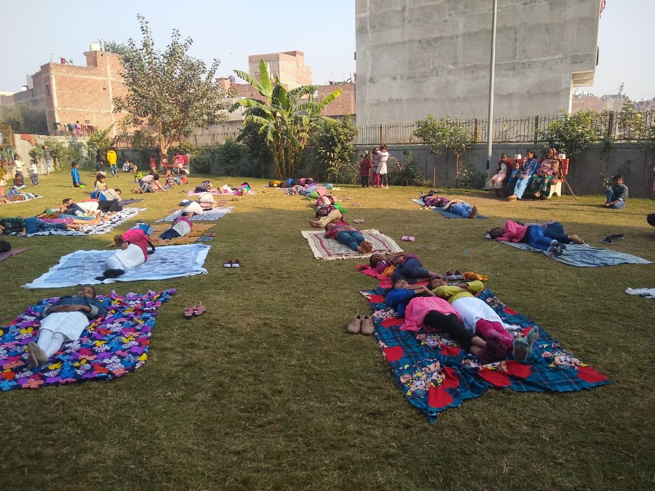 Meet To Sleep 2018, Delhi , Plan India, AV Baliga Trust in association with One Billion Rising Delhi