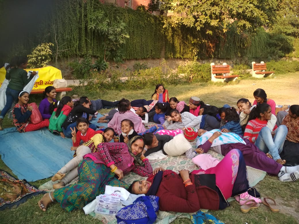 Meet To Sleep (2018) Delhi.  Srijanatmak Manushi Sanstha in association with One Billion Rising Delhi