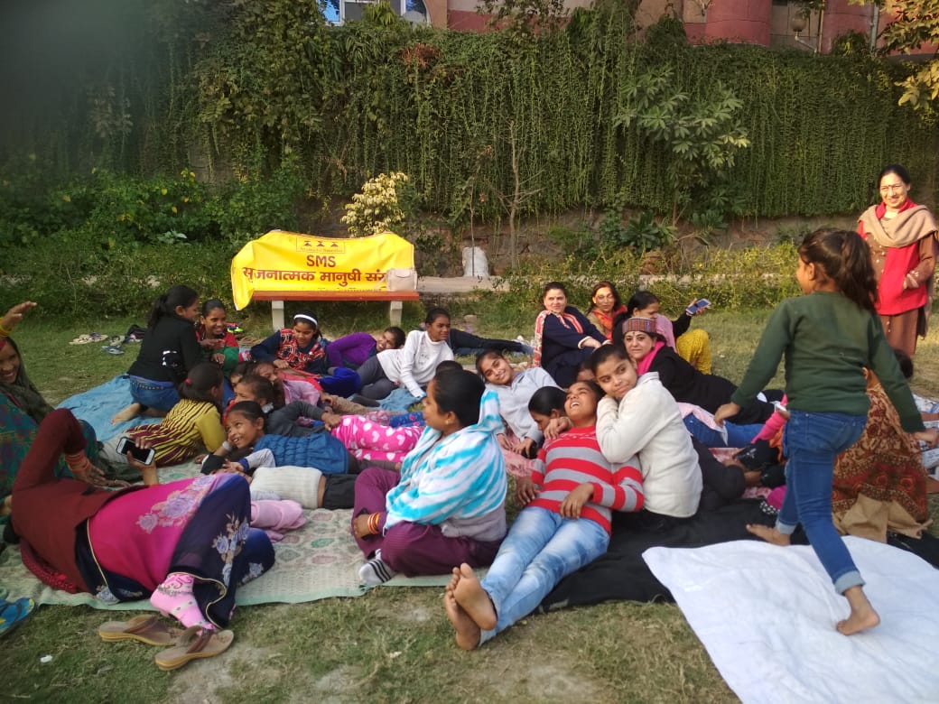 Meet To Sleep (2018) Delhi.  Srijanatmak Manushi Sanstha in association with One Billion Rising Delhi