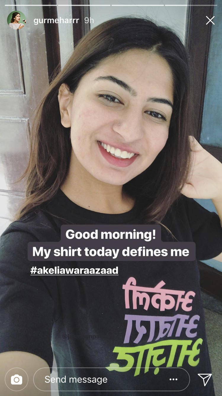 Gurmehar, Activist and Writer