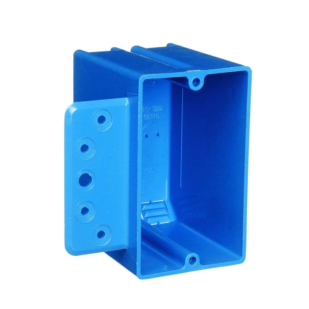 18 Cu. In. Single Gang with PVC Support Flange (box of 50)
