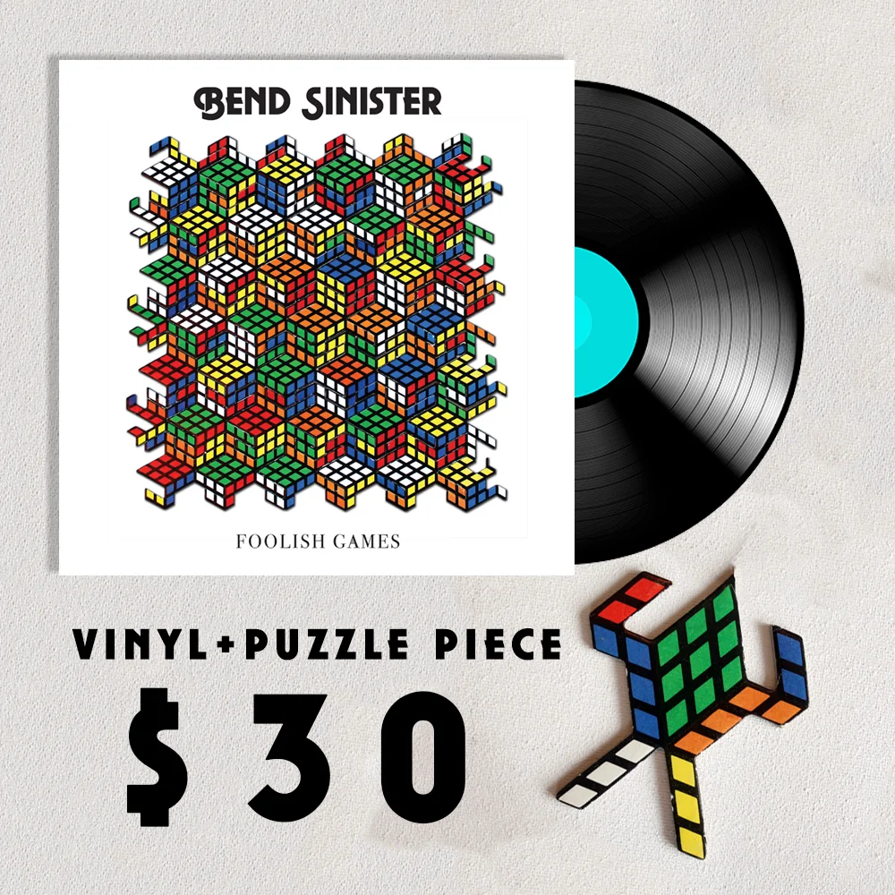 'Foolish Games' Vinyl + Signed Puzzle Piece