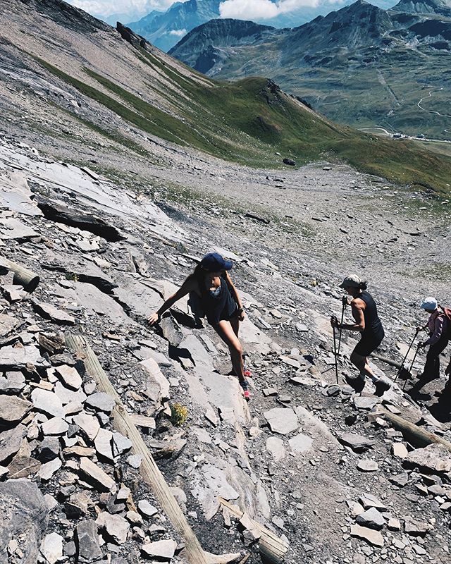 Today&rsquo;s hike 2938m to Lancebranlette proved I will go to almost any extreme if I get to see a herd of dogs process through a mountain village afterward...