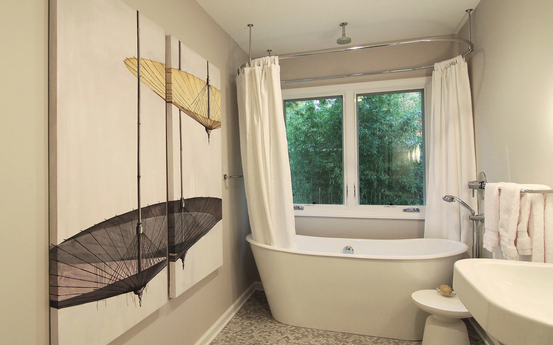 Artful Bathroom