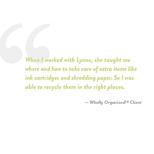 We can help you find a home for everything, even the little stuff. #whollyorgstories
