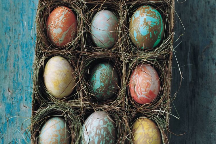How to make Martha Stewart's Marbelized Eggs