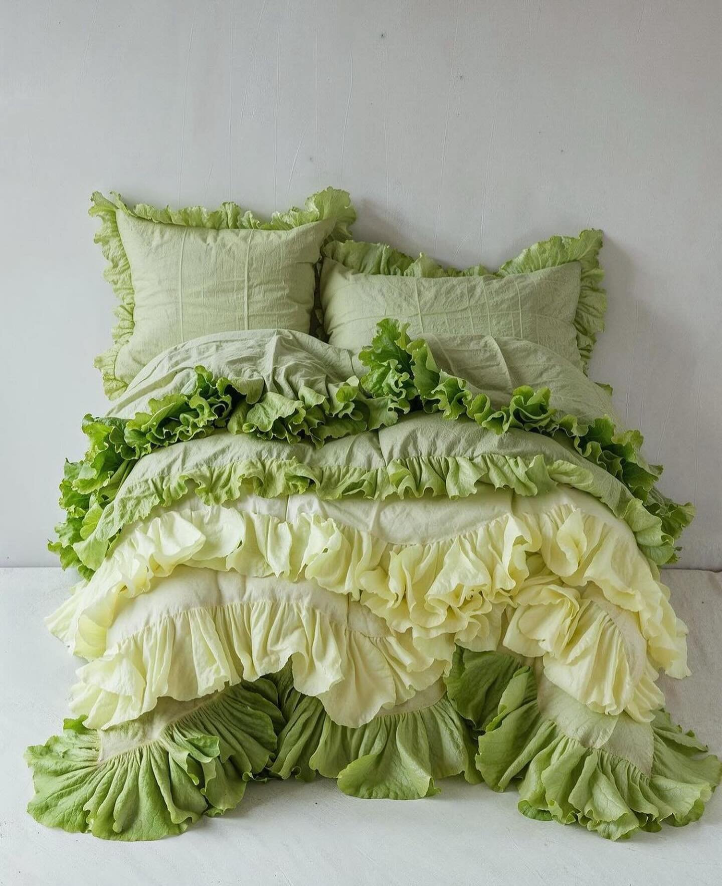 A Bed of Lettuce 🥬 🛏️ #sunday @pauloctavious