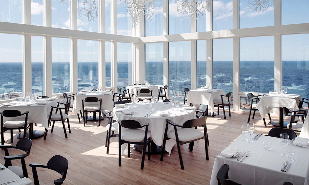 Opening in 2013 the Fogo Island Inn is home to a dozen products designed by Glass Hill