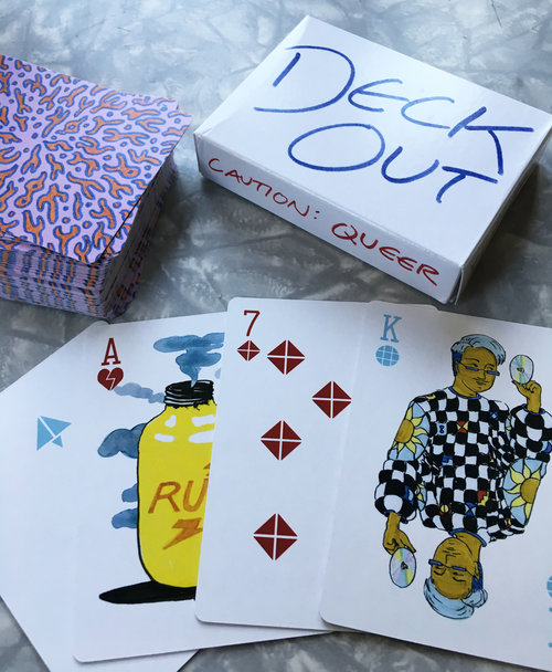 DECK OUT Playing Cards by Louise Croff Blake | $25