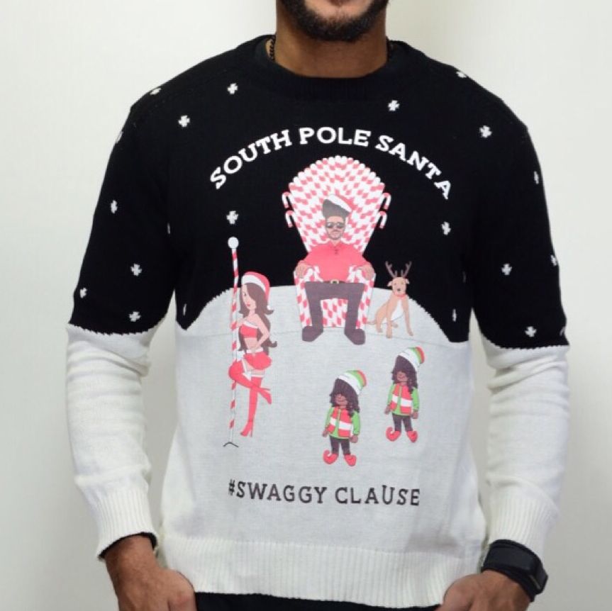 South Pole Santa Sweater