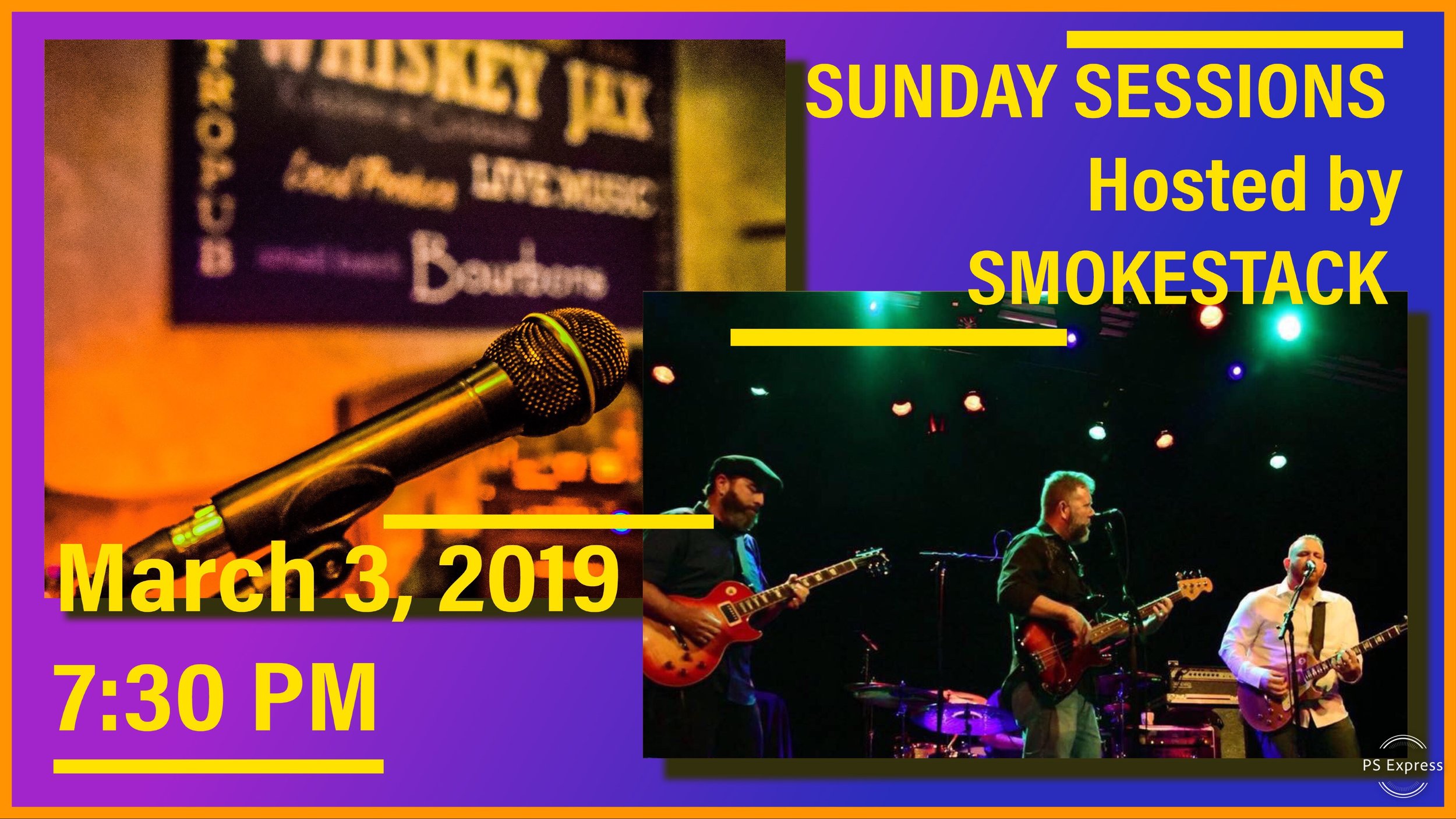 Sunday Sessions with Guest Host Band Smokestack