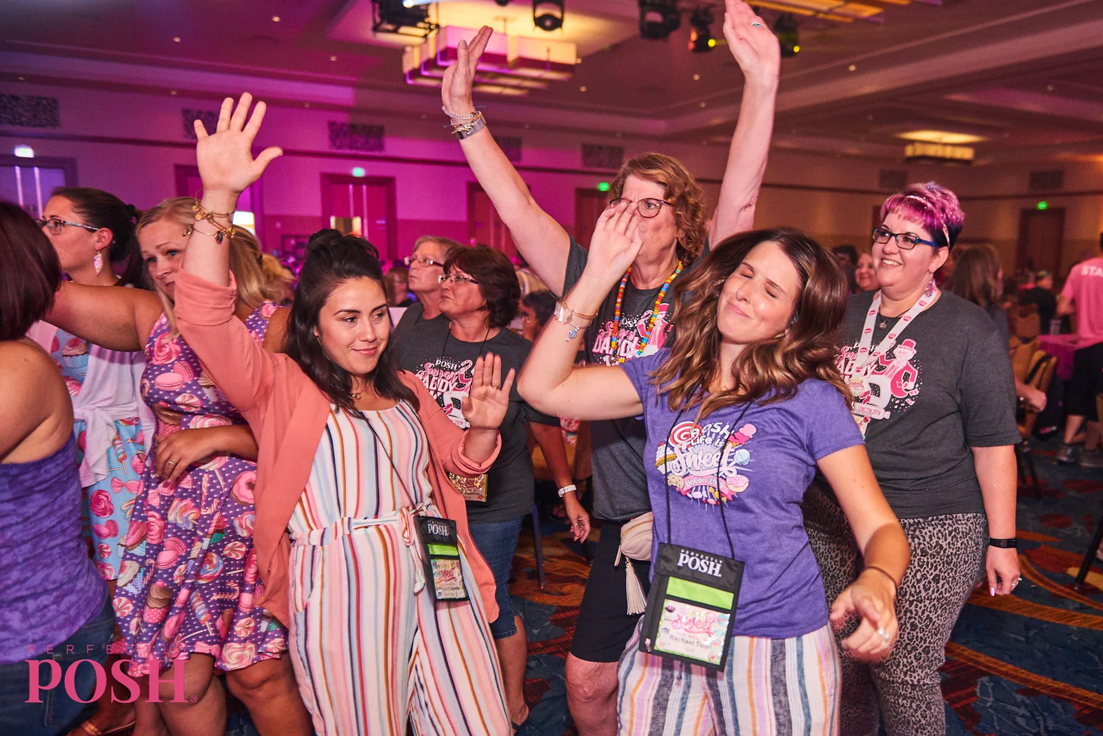 Perfectly Posh Influencers dancing at Life is Sweet UnCon 2019 in Indianapolis