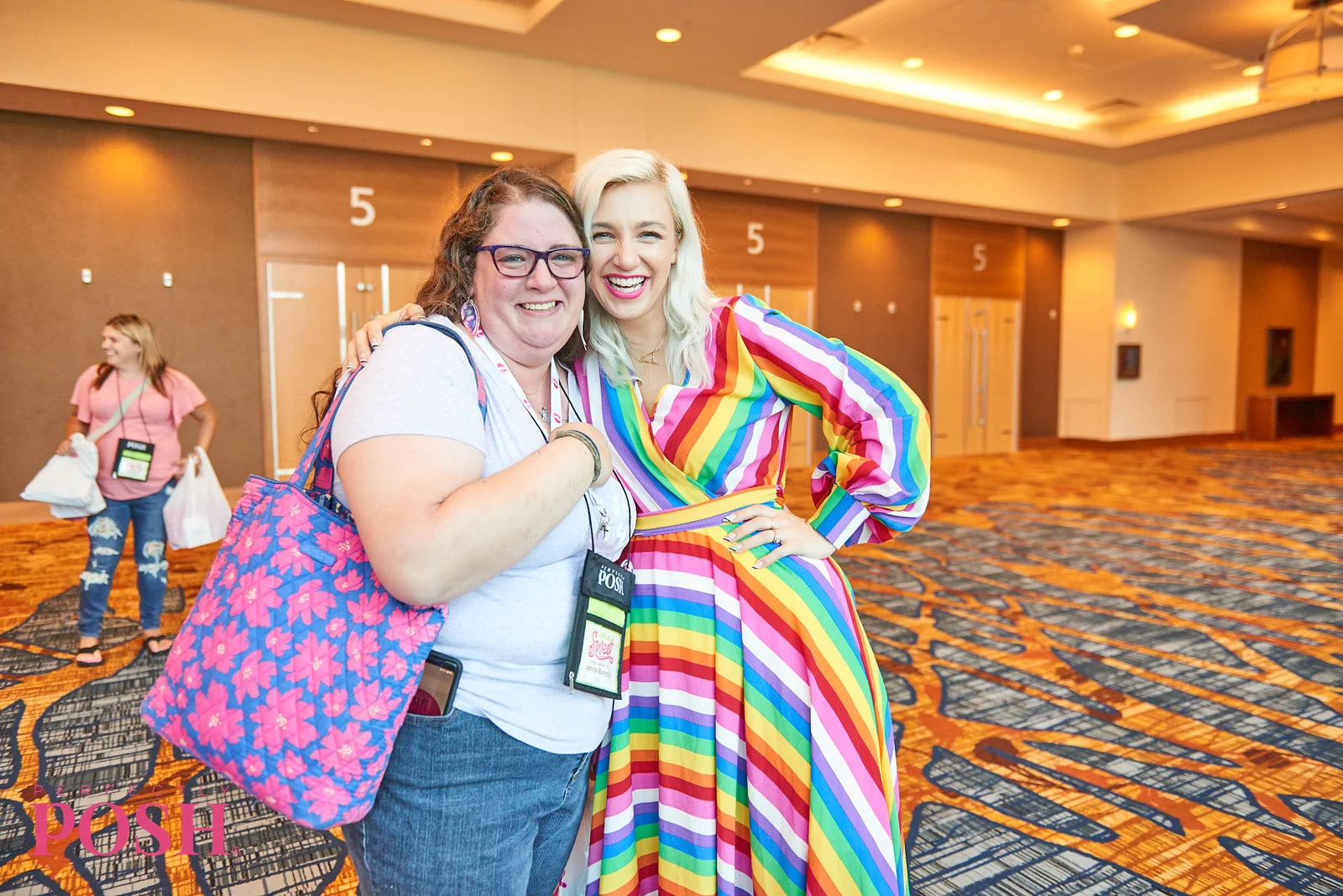 Perfectly Posh Influencer and Alison Faulkner at UnCon 2019 in Indianapolis