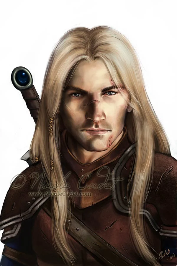 Elthas - a sellsword mercenary who is Viking inspired (despite being clean shaven)