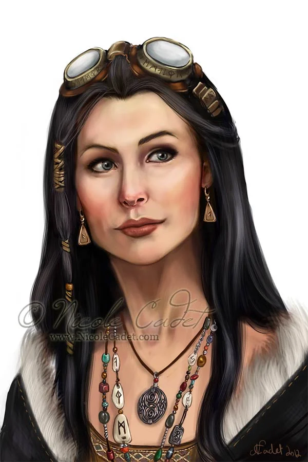 Lunzie - and alchemist/ steampunk like character