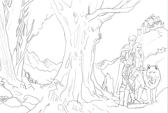 Detailed sketch