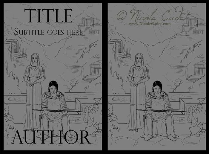 Alternative cover to Spirit of the Sword Book 1