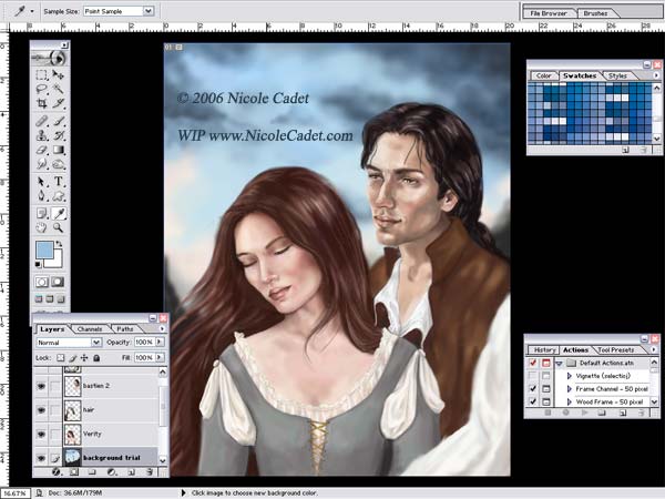 Adding some background... seeing my layout