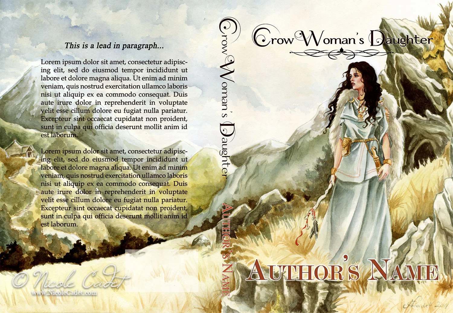 Historical Fantasy Cover Wraparound
