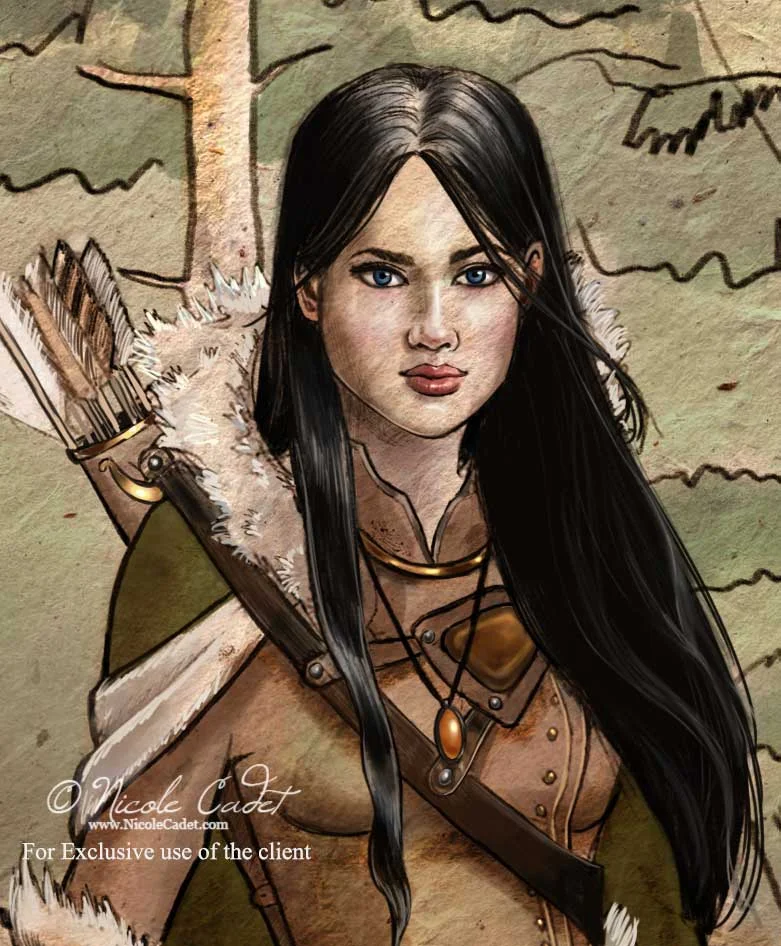 Cada Female Character Portrait