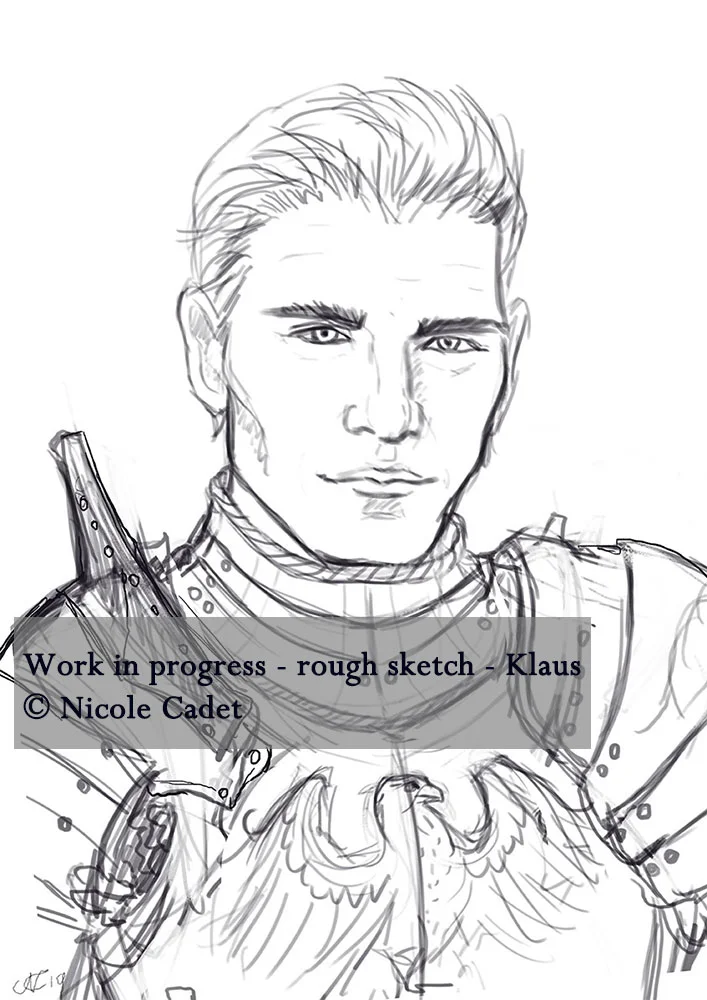 The initial sketch