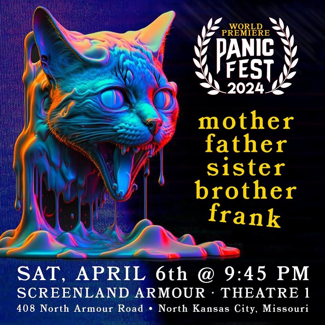 MFSBF Screening times @panicfilmfest !!
Saturday, April 6th @ 9:45 PM
Link for tix in our bio!!
🔪☠️🥧 #MFSBF
.
.
.
Written &amp; Directed by: @cadendouglas82

Executive Producers: @HighballTV @melissadags @campagnavision
Produced in association w/ @