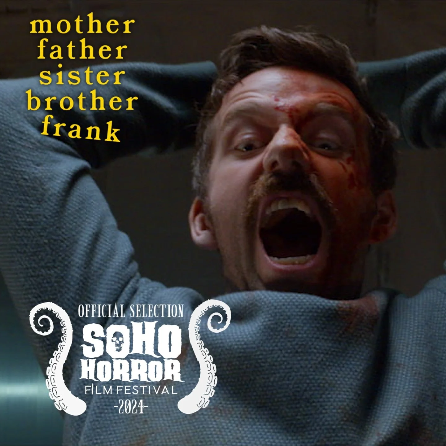 We&rsquo;re so thrilled to be having our UK PREMIERE! at the SoHo Horror Film Festival in London!!
Catch us Friday, November 22nd !!! 
TICKET #LINKinBIO ! #motherfathersisterbrotherfrank
.
Written &amp; Directed by: @Cadendouglas82

Executive Produce