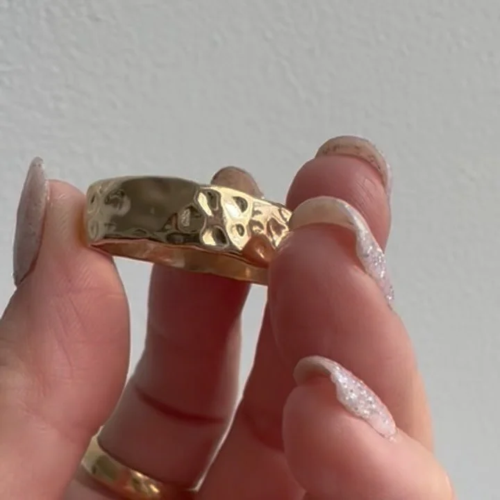 I&rsquo;ve made a lot of wedding bands this year, but I wanted to pause and appreciate these ones in particular. 
I get to make rings of love for those I love, 
Solid and beautiful and personal. 

One set for my childhood friend @goodknightzoe and he