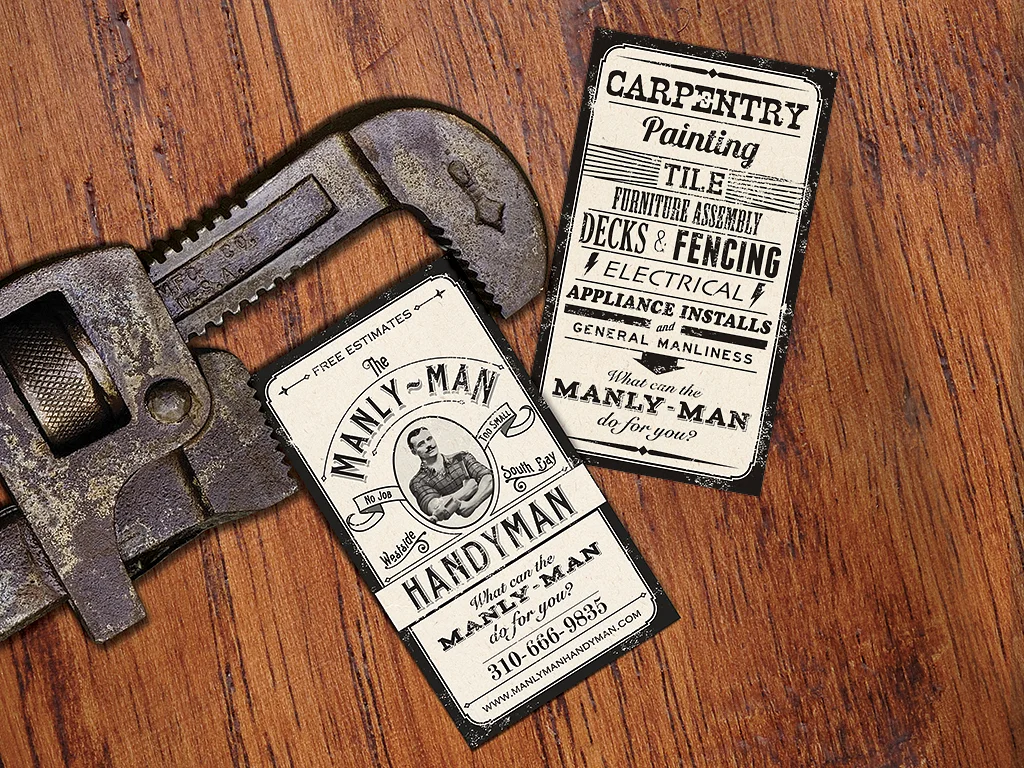  A few years after creating the brand design for The Manly-Man Handyman, the proprietor was able to sell the business for roughly $50,000 due, in his words, almost exclusively to the recognition my design created in the area. All told, it served as a