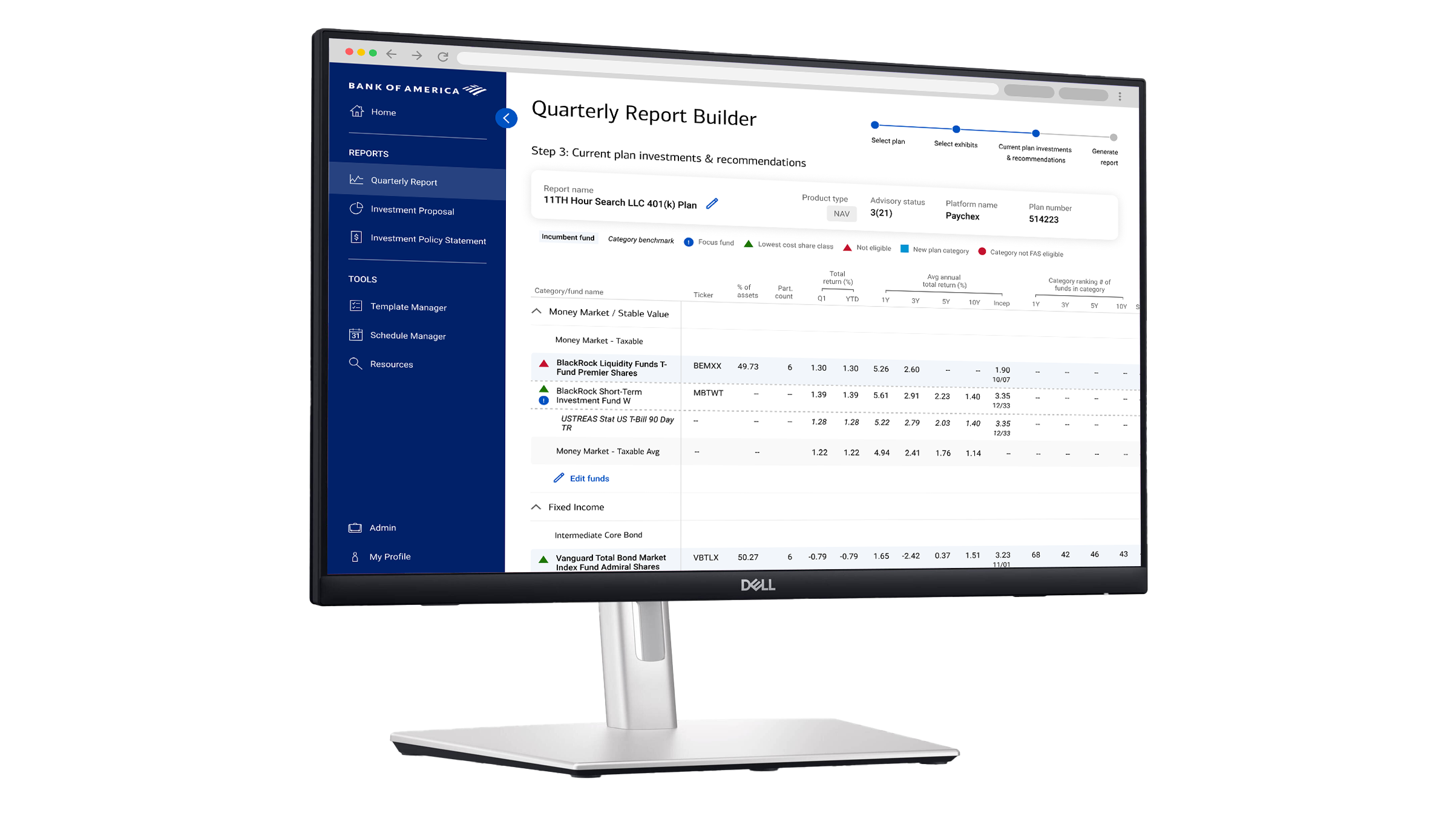 Institutional Financial Reporting Tool Redesign