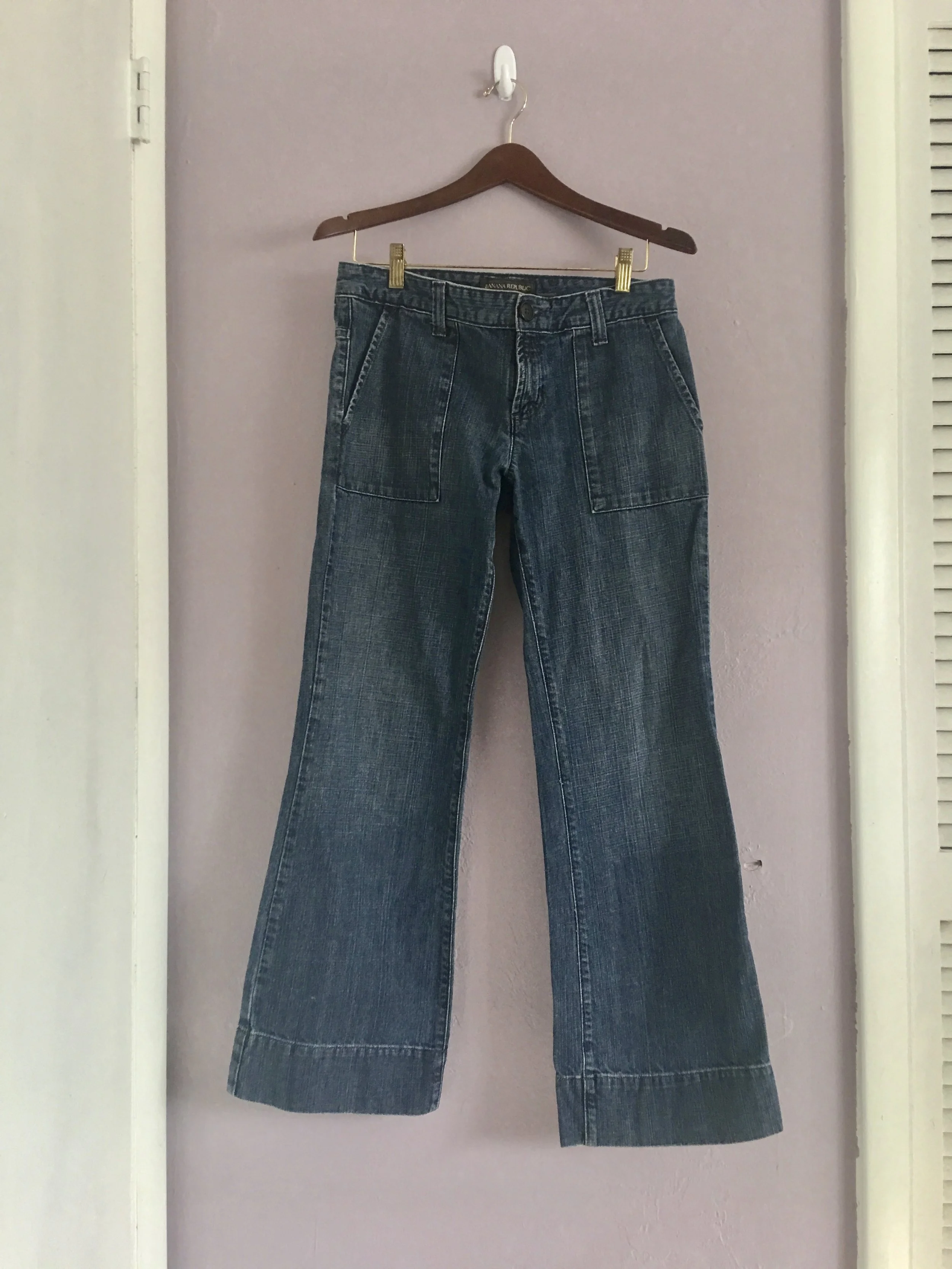 Banana Republic Wide Leg Jeans 