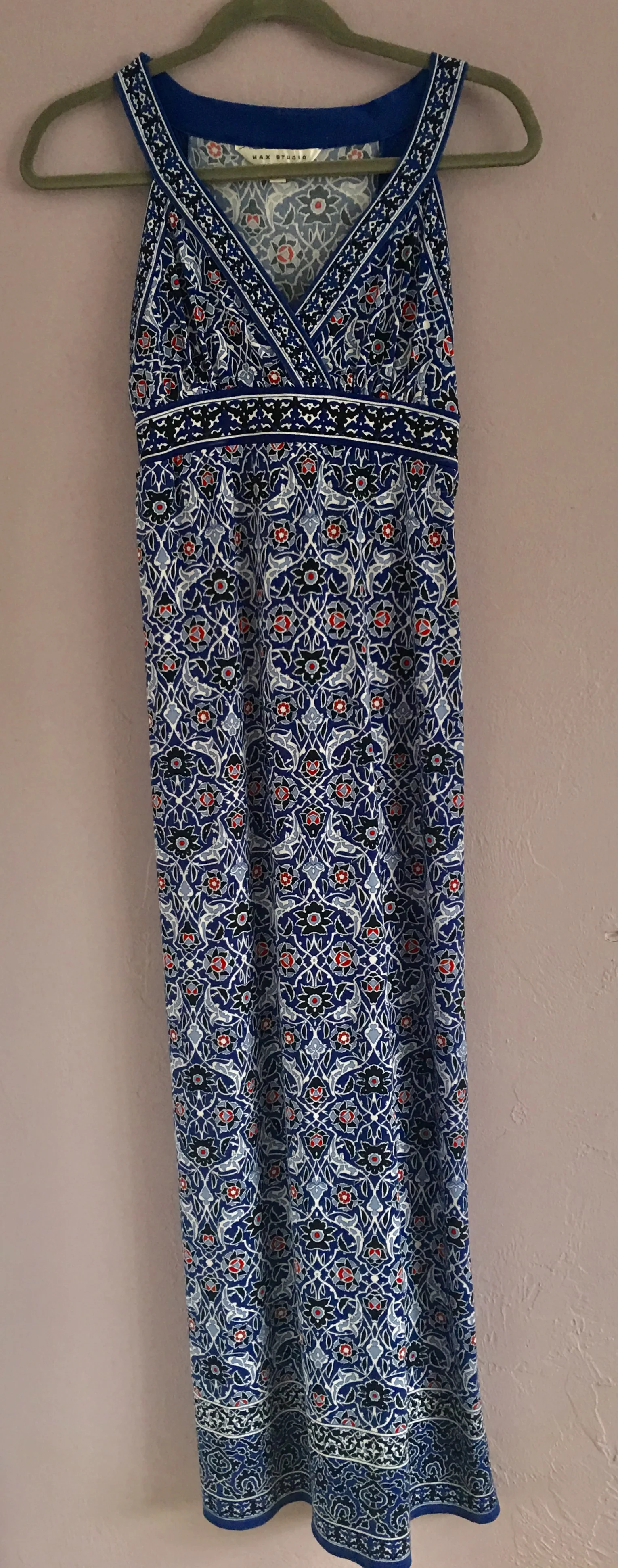 Max Studio Print Maxi Dress (Size XS 