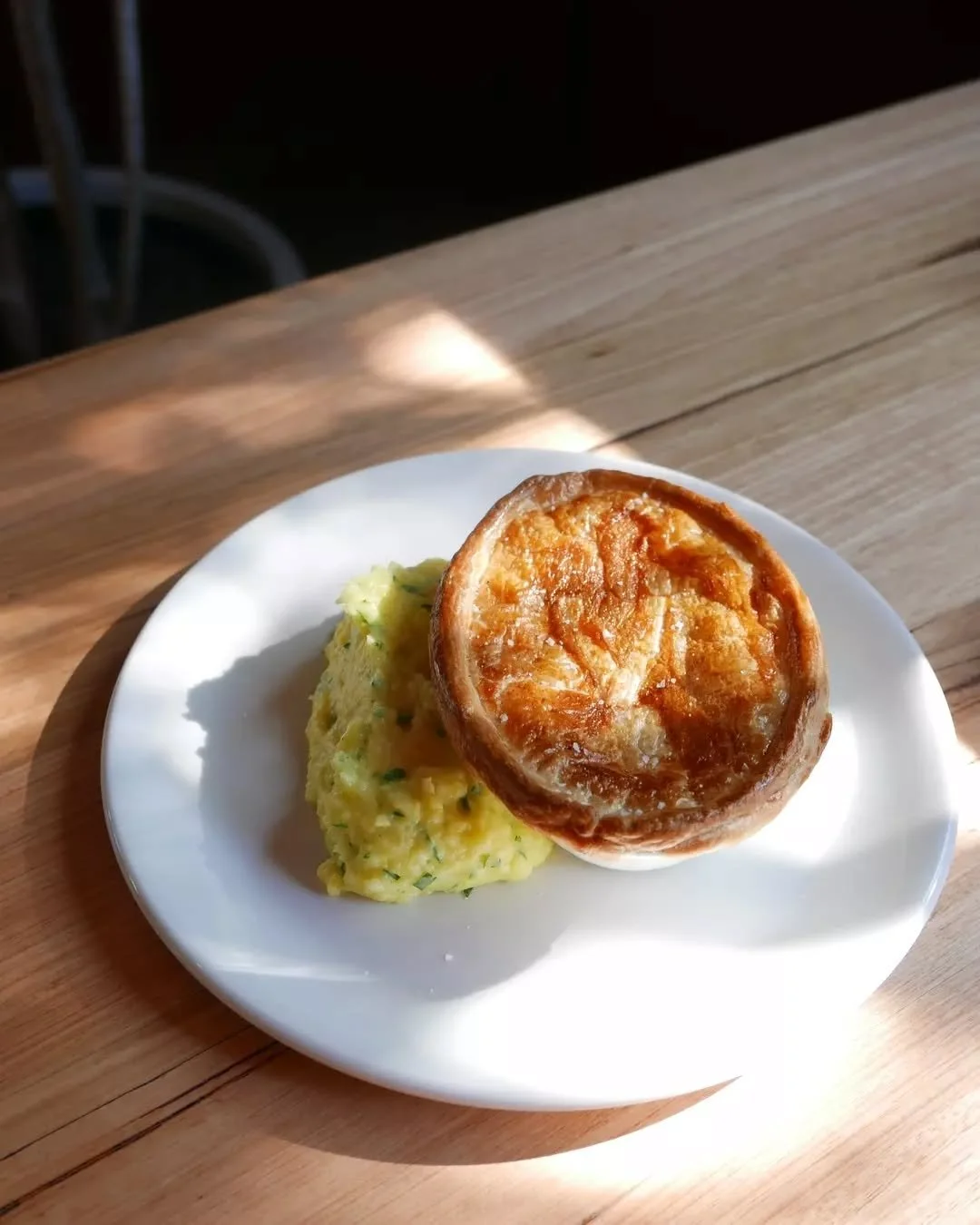 Tuesday Pie Night

Join us every Tuesday for $25 pies, all served with mash and peas.&nbsp;

This Week:&nbsp;
Steak &amp; Guinness
Fish&nbsp;
Chickpea Curry