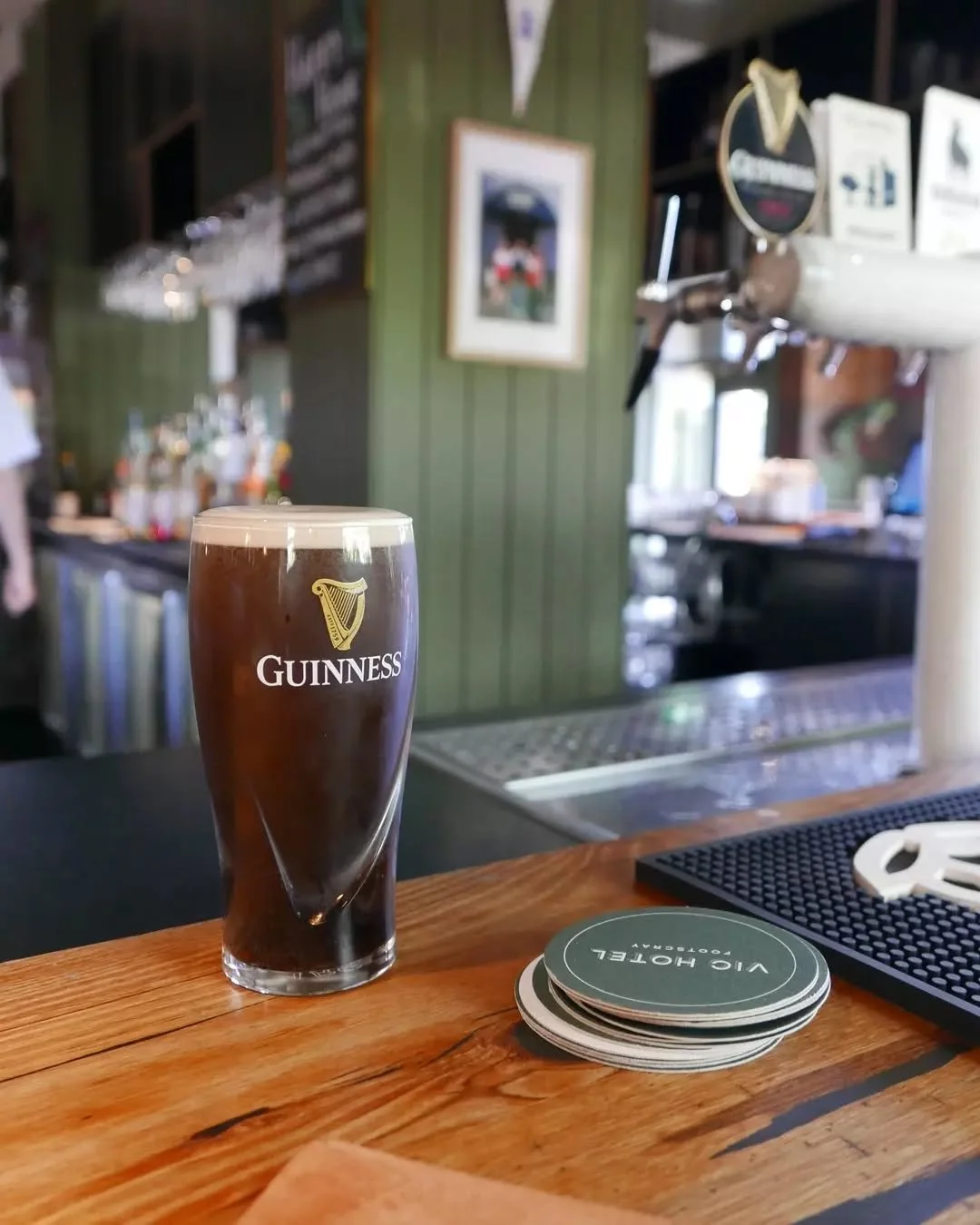 See you tomorrow for St Patrick's Day at The Vic. 

Guinness on tap, Steak &amp; Guinness Pies and Corned Beef with Colcannon &amp; Soda Bread. 

Doors open from 4pm.